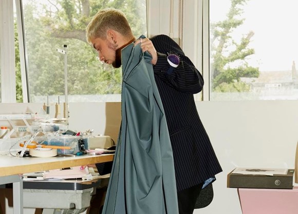 Luca McCarry, 1st year BA (Hons) Fashion Design with Business Studies student at the University of Brighton - COURTESY OF BURBERRY-2