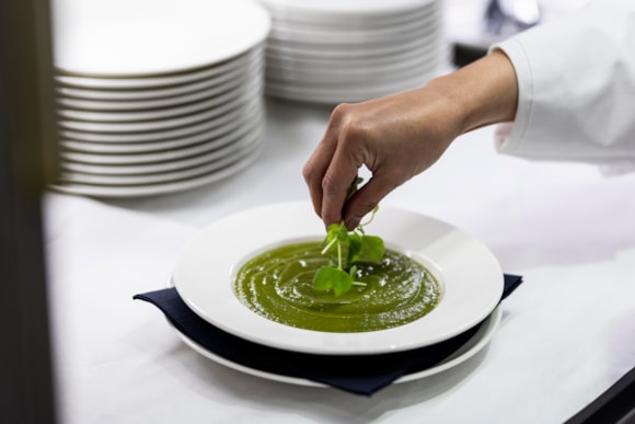 GWR Pullman - Pea & Watercress Soup 3