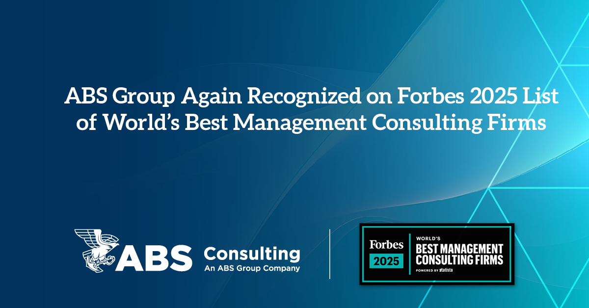ABS Group Again Recognized on Forbes 2025 List of World's Best Management Consulting Firms