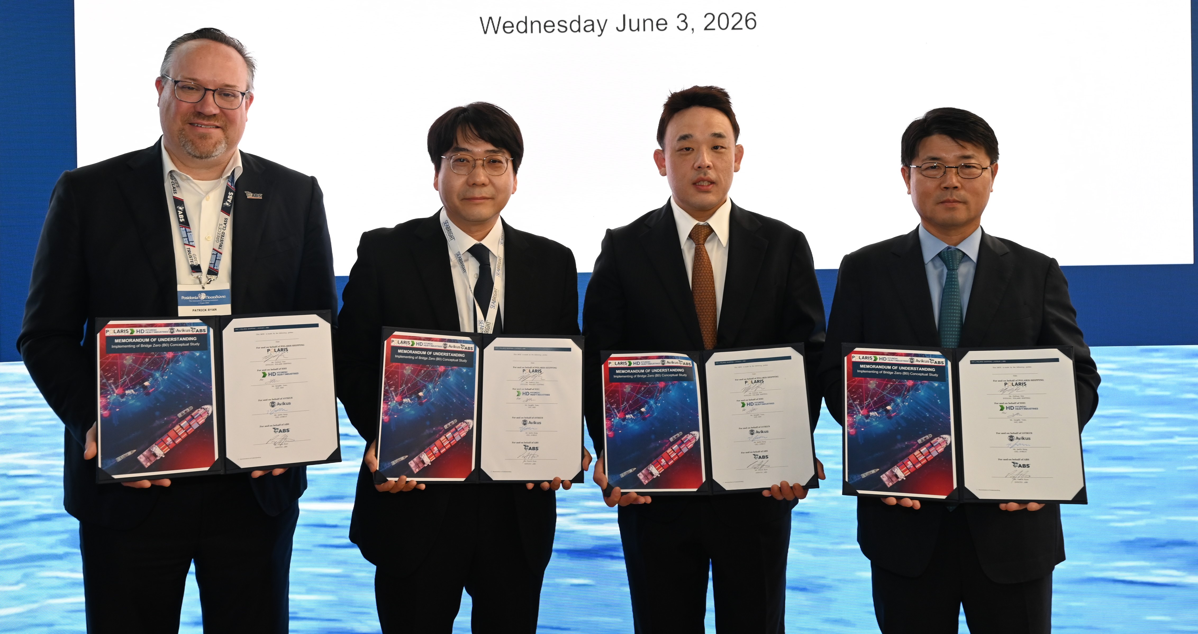 ABS, Polaris Shipping, HHI and AVIKUS Sign Agreement for Conditional Unmanned Bridge