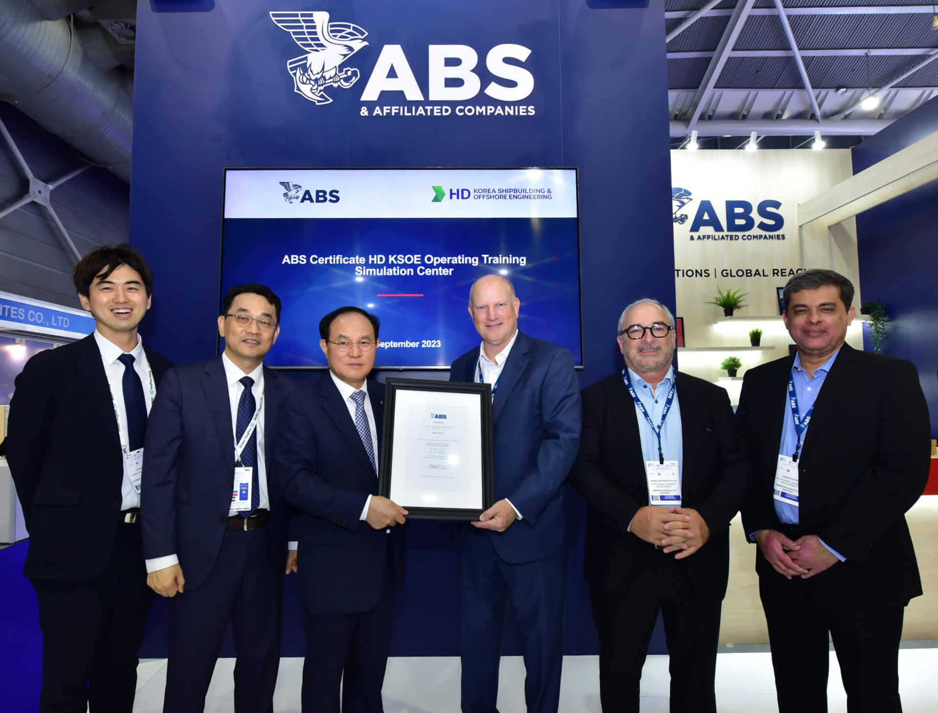 ABS Certifies HD KSOE Operating Training Simulator
