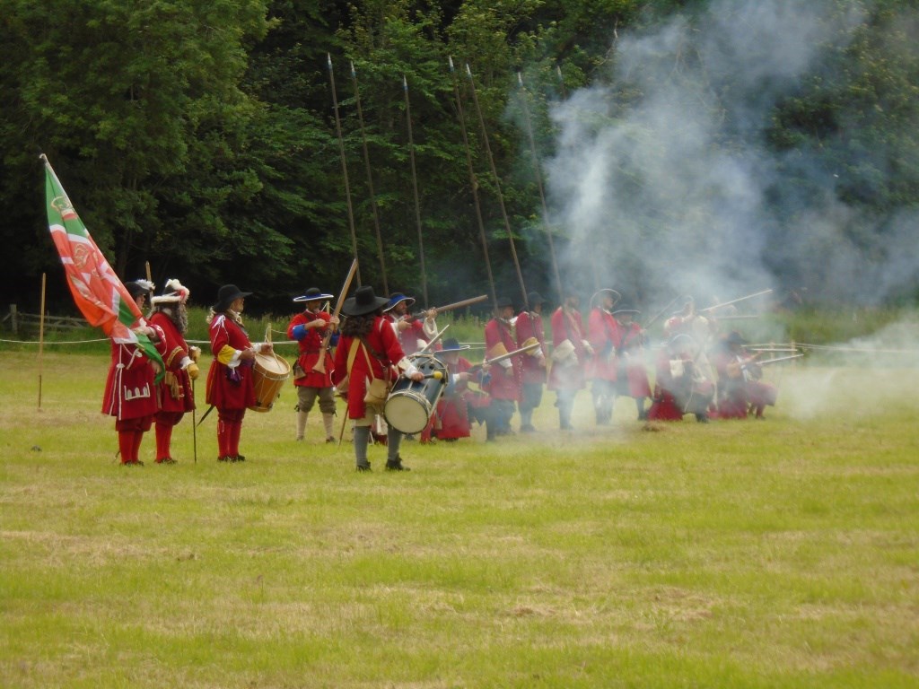 Re-enactment of Battle of Killiecrankie