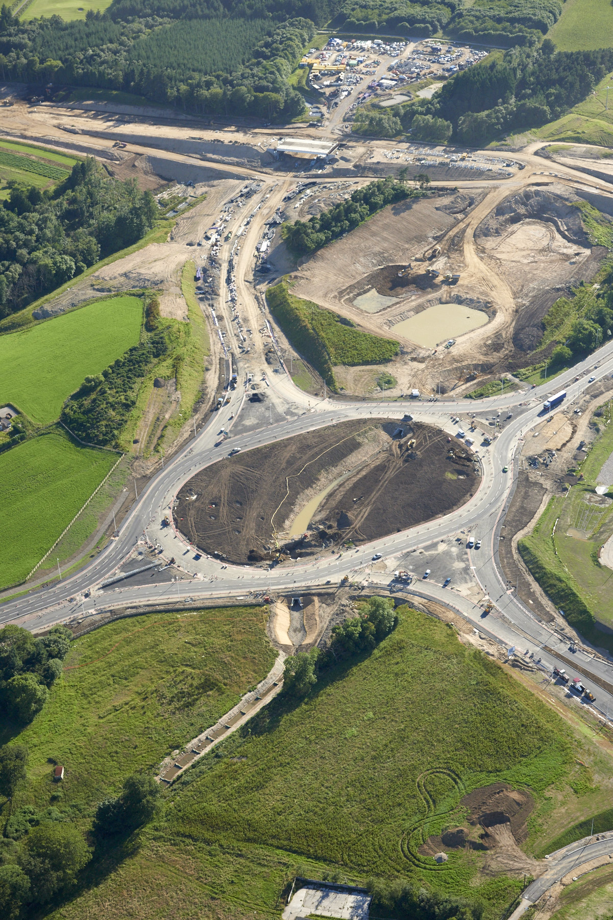 First Aberdeen Bypass Junctions Open | Transport Scotland