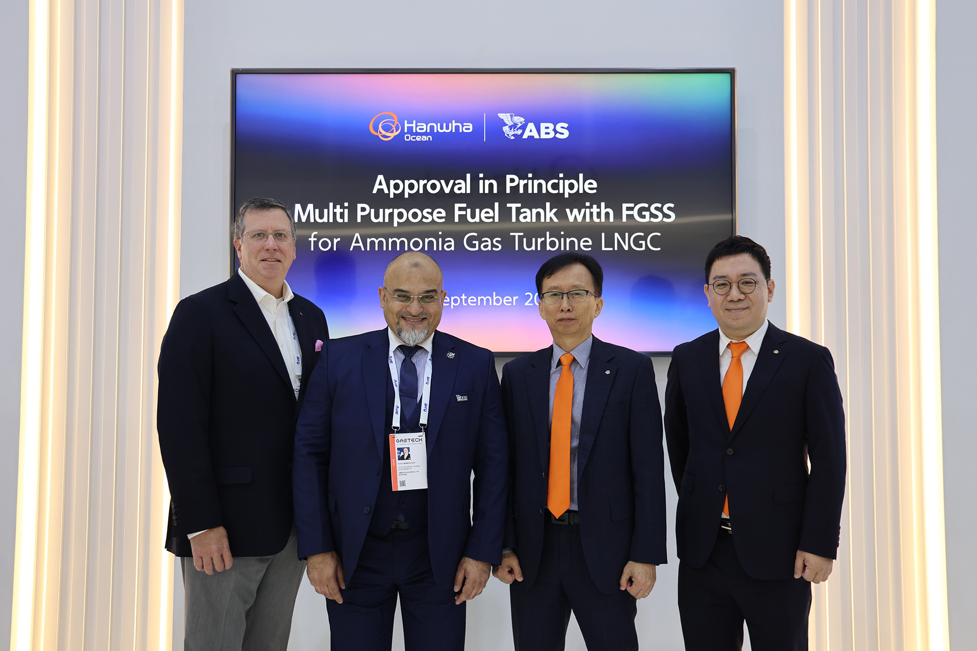 ABS Awards Hanwha Ocean AIP for Multi-Purpose Fuel Tank and FGSS Design