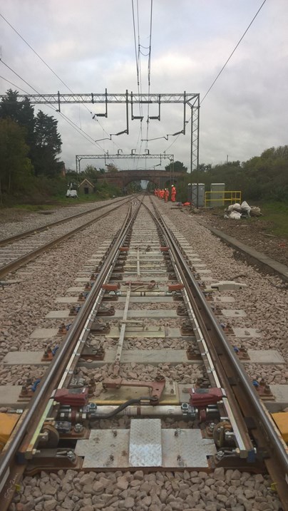 New track installed at Kelvedon Essex