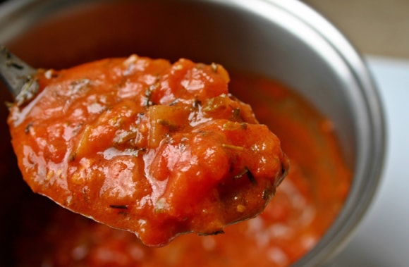 Make your own tomato sauce