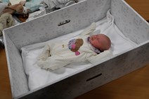 Baby Boxes Begin: First Minister gifts first Baby Boxes to expectant parents.