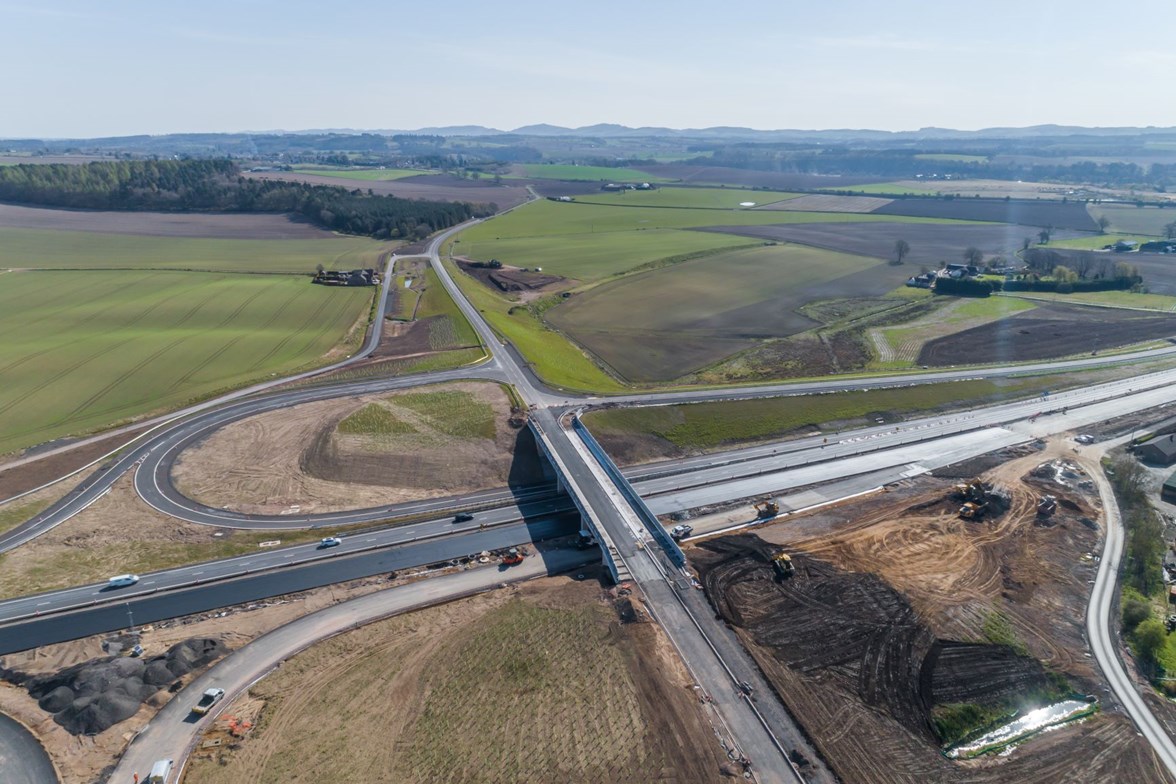 A9 Dualling - New Stanley Tullybelton Junction complete