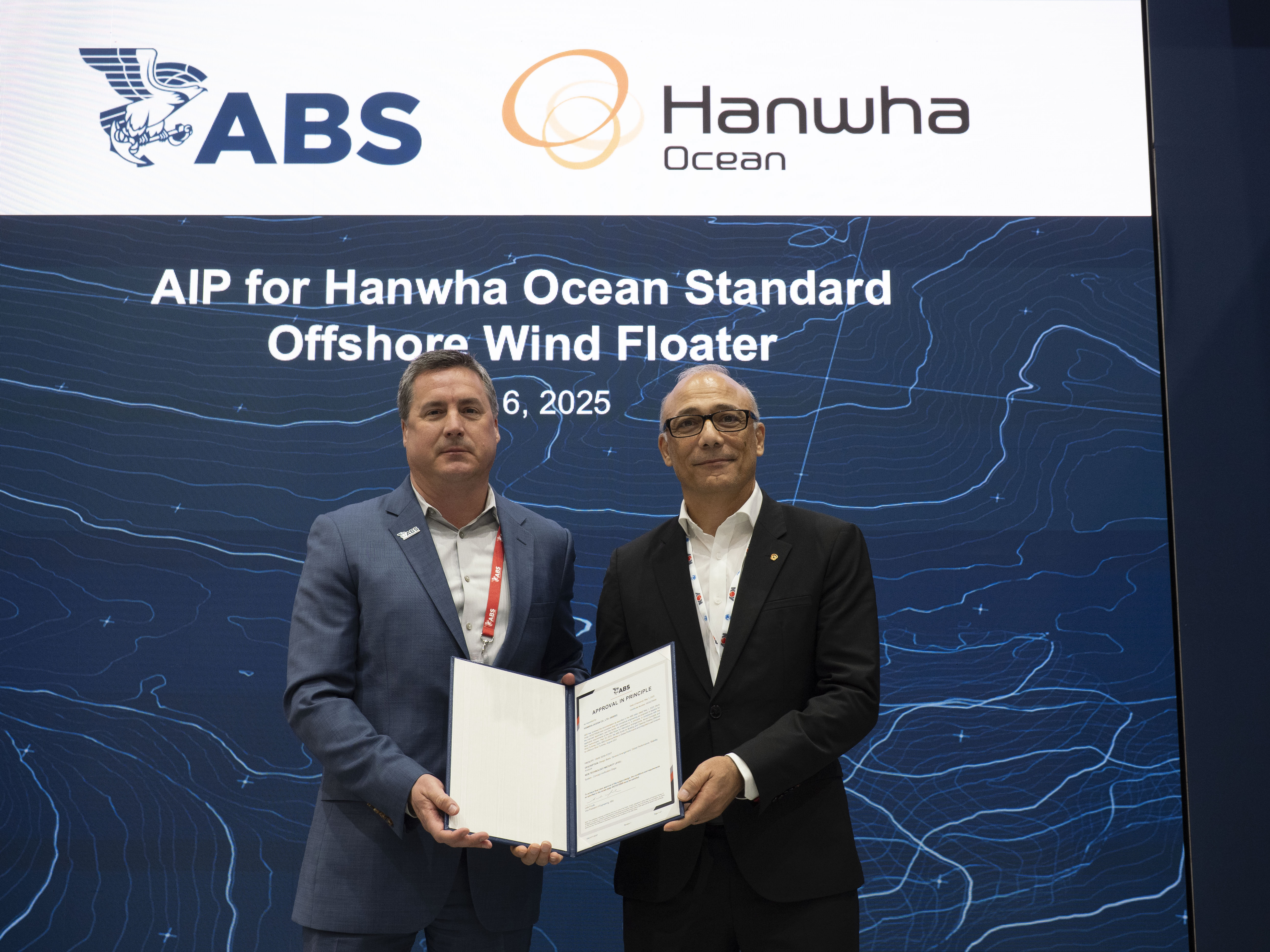 New Floating Turbine from Hanwha Ocean Gets ABS Approval