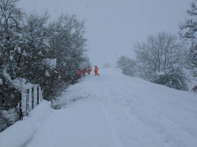 Snow covered railway (4)