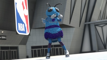 NBA 2K26 Season 8 Hugo Charlotte Hornets Mascot