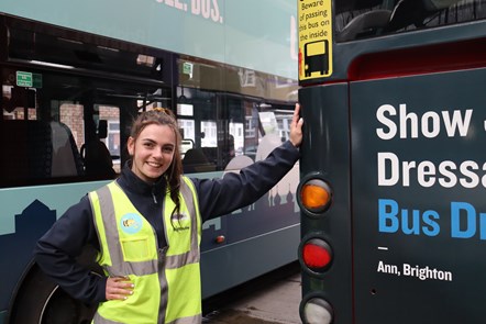 Martine Patey, bus driver, Brighton & Hove Buses