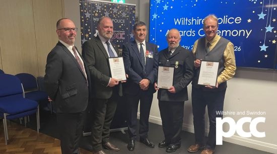 PCC recognises outstanding contributions to community safety at Wiltshire Police Force Awards Ceremony: Force Awards WLC (1)