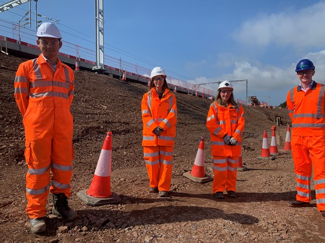 John Lamont MP visits Reston station site: John Lamont meets the Reston Project Team