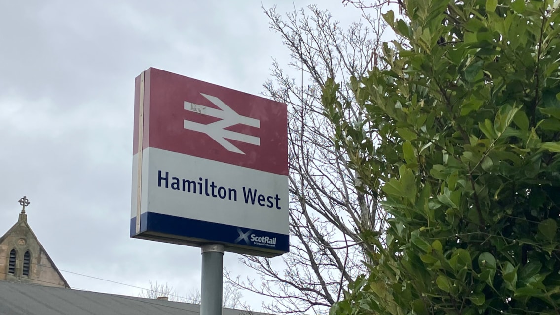 Hamilton West platform to get £2.1 million upgrade: Hamilton West 3 - platform 2 upgrades - May 2025