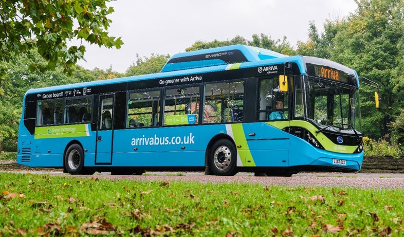 Arriva helps secure funding for 74 new Zero Emission buses in West Yorkshire and Hertfordshire: Arriva bus