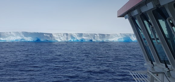 View of A23a iceberg from RRS Sir David Attenborough, 1 December 2023 (1) (Andrew Meijers)