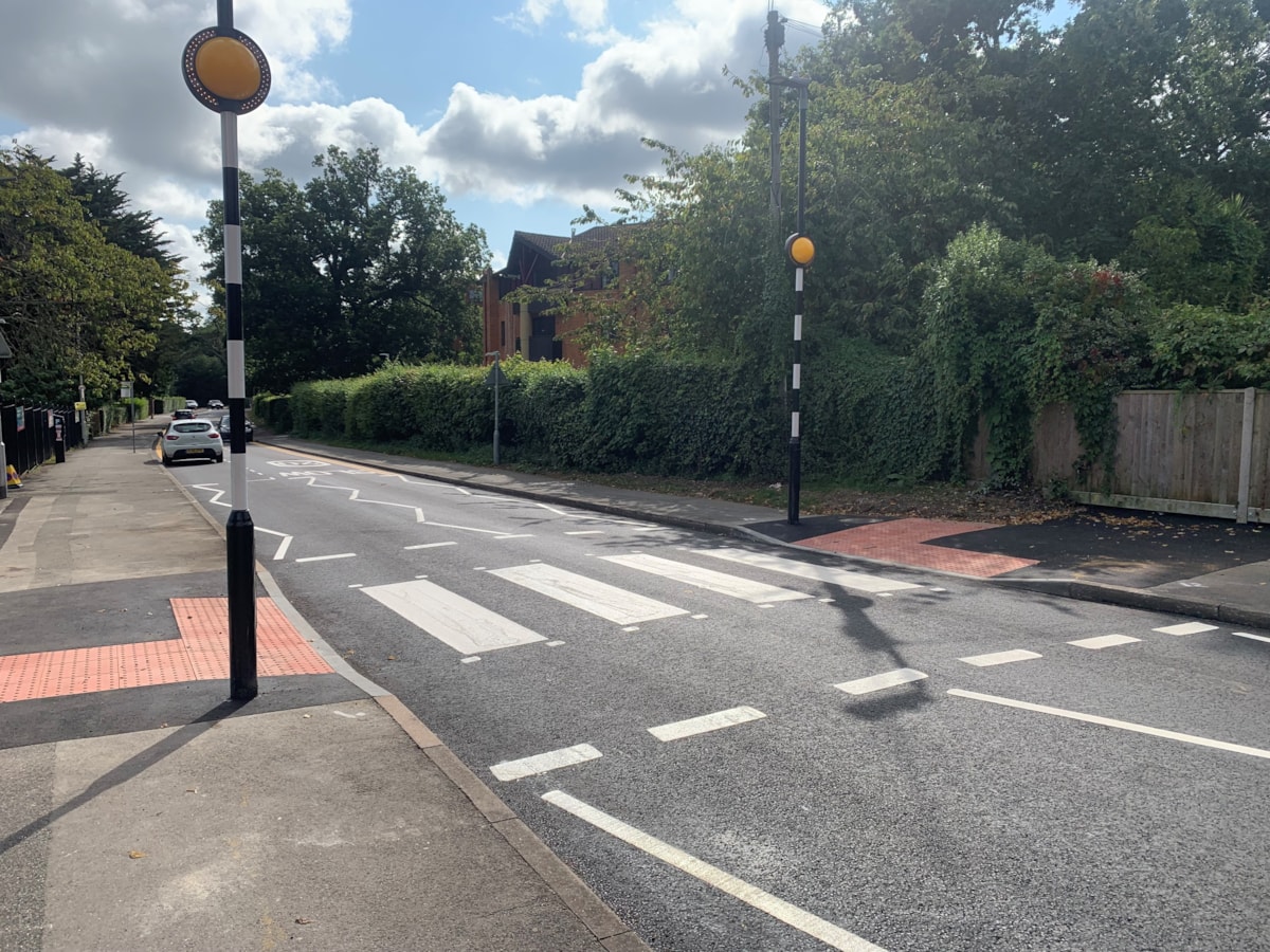 Upper Redlands Road crossing 1