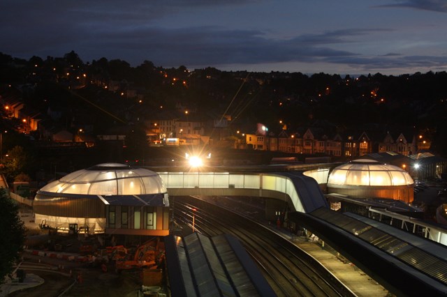 Newport station transformed