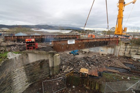 21 April south girders
