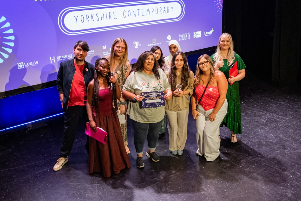 Yorkshire Contemporary - Child Friendly Leeds Awards: Yorkshire Contemporary won the award for Inspiring creativity through play, arts and culture.