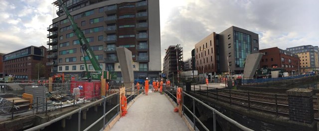 Brayford Pillars installed