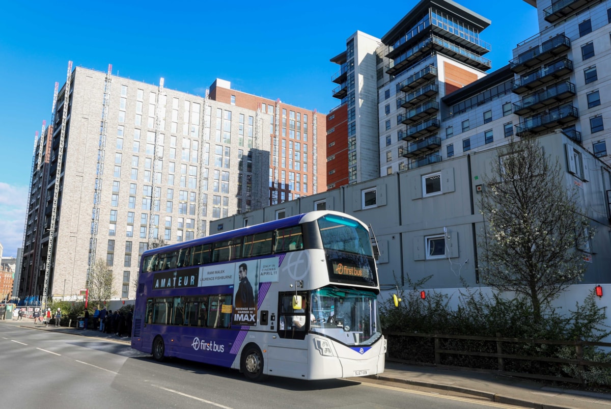 First Bus Leeds new EV livery 2
