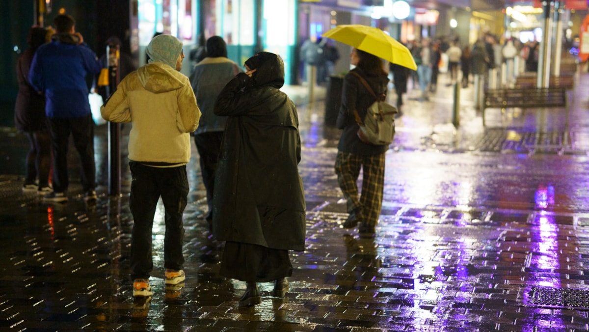 A rainy night in Glasgow