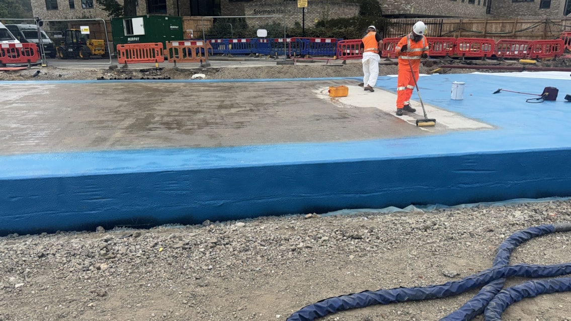 Waterproofing the bridge deck