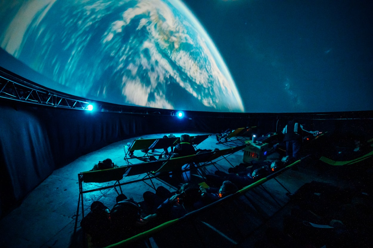 Planetarium Go: Planetarium Go UK arrives on the square next month, promising immersive astronomy and science-based experiences using the latest technology to capture the stunning far reaches of space.
Employing high-resolution digital projection technology all housed within a portable dome structure, the attraction will screen a programme of films for visitors of all ages.