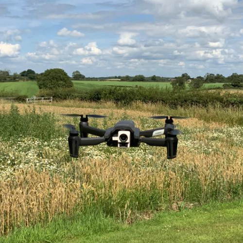 Thermal camera drones