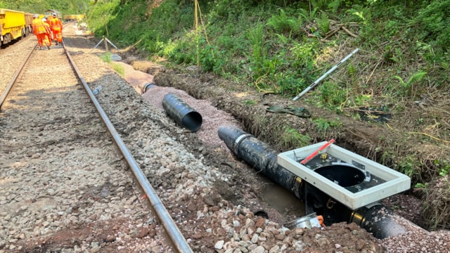 Drainage work at Newnham-on-Severn 2