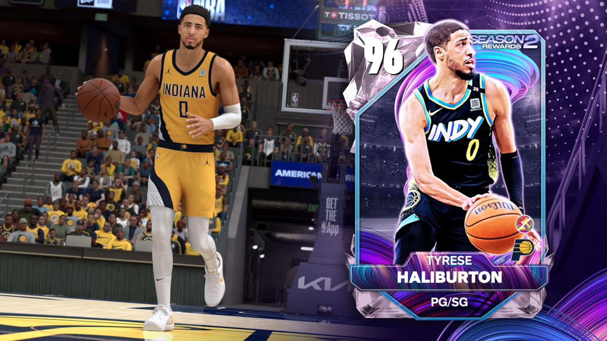 NBA 2K25 Season 2 Tyrese Haliburton