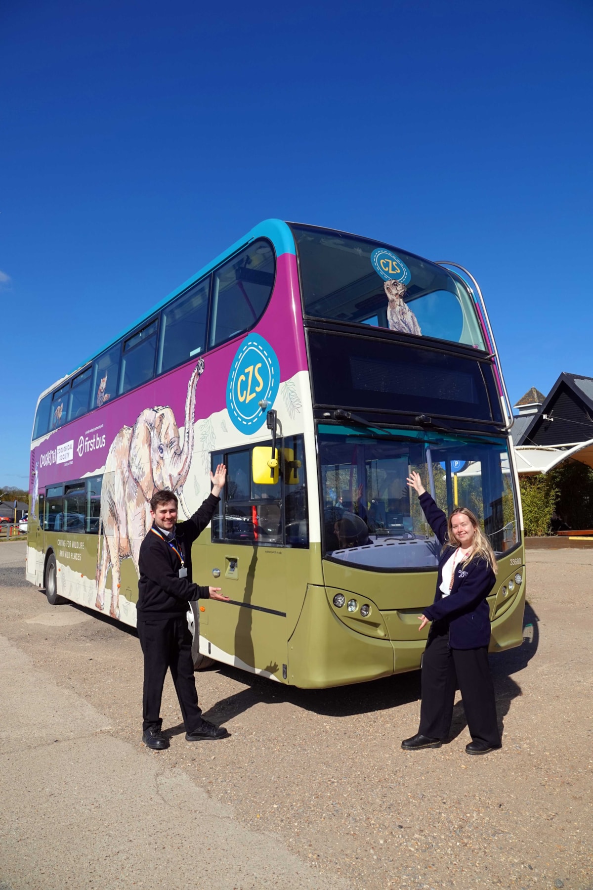 First Bus 375 Colchester Zoo 3-2