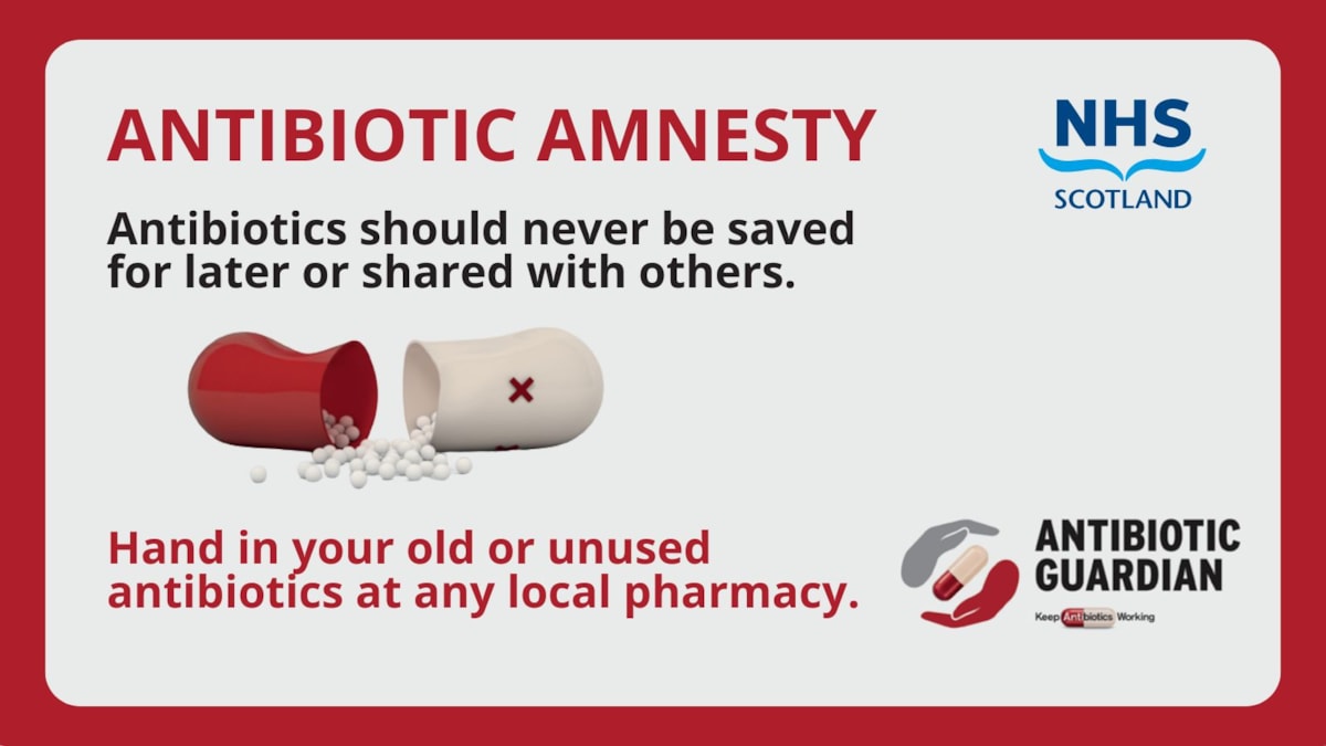 Social Post - 16x9 - Antibiotic Amnesty