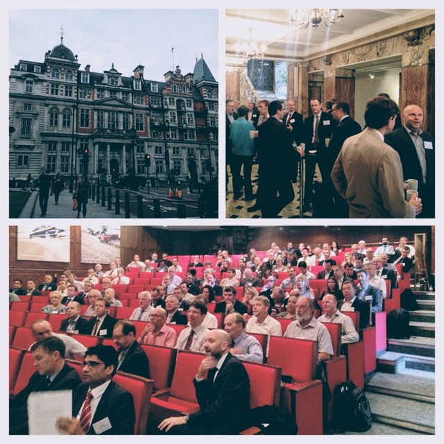 Digital Railway's Early Contractor Involvement event at Institute of Mechanical Engineers headquarters in Westminster, London