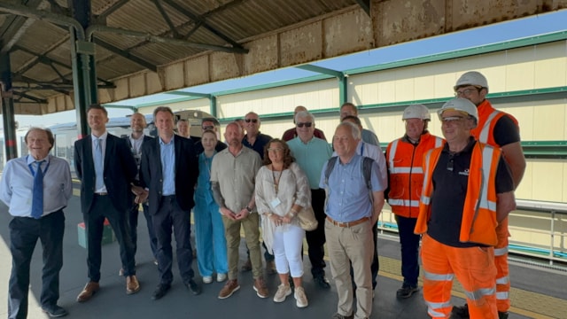 Celebrating the reopening of Ryde Pier: Celebrating the reopening of Ryde Pier