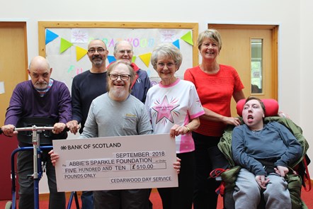 Maximum effort at Cedarwood to raise funds for Abbie's Sparkle Foundation