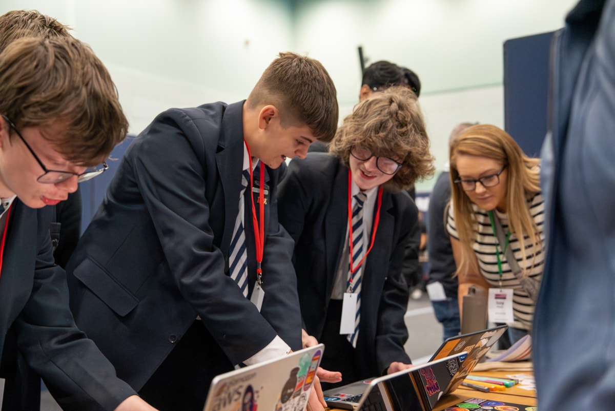 Students at the TeenTech Lancashire Festival 2026