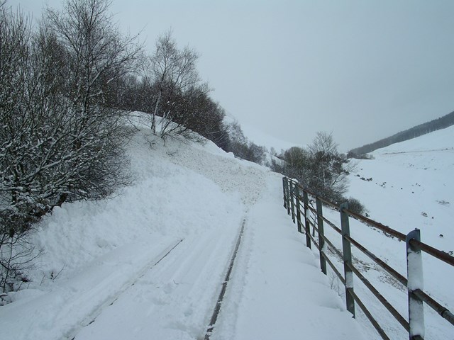 Snow covered railway (1)