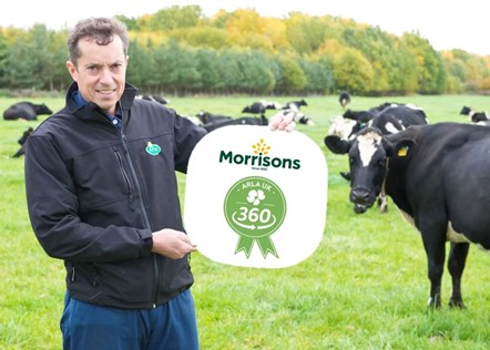 Morrisons Signs up to Arla 360  farm standards