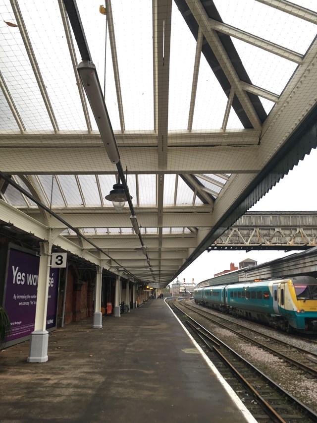 Shrewsbury station upgrade-Platform 3