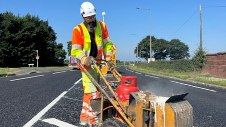 Road marking refresh