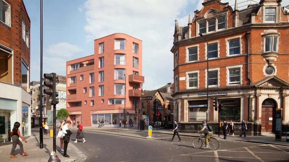 CGI of proposed new development