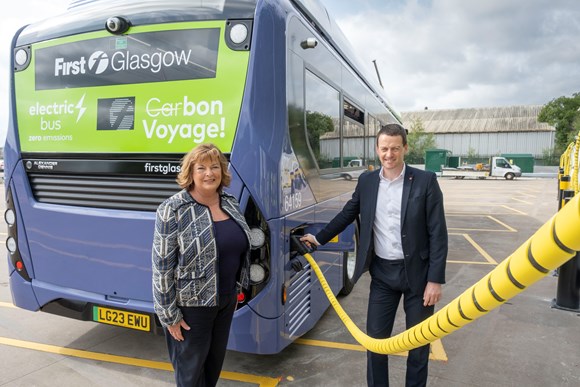 Over 200 First Glasgow buses now emission free | FirstBus Scotland News