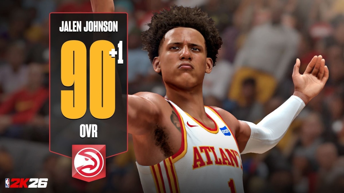NBA 2K26 Ratings Update 8 - Jalen Johnson