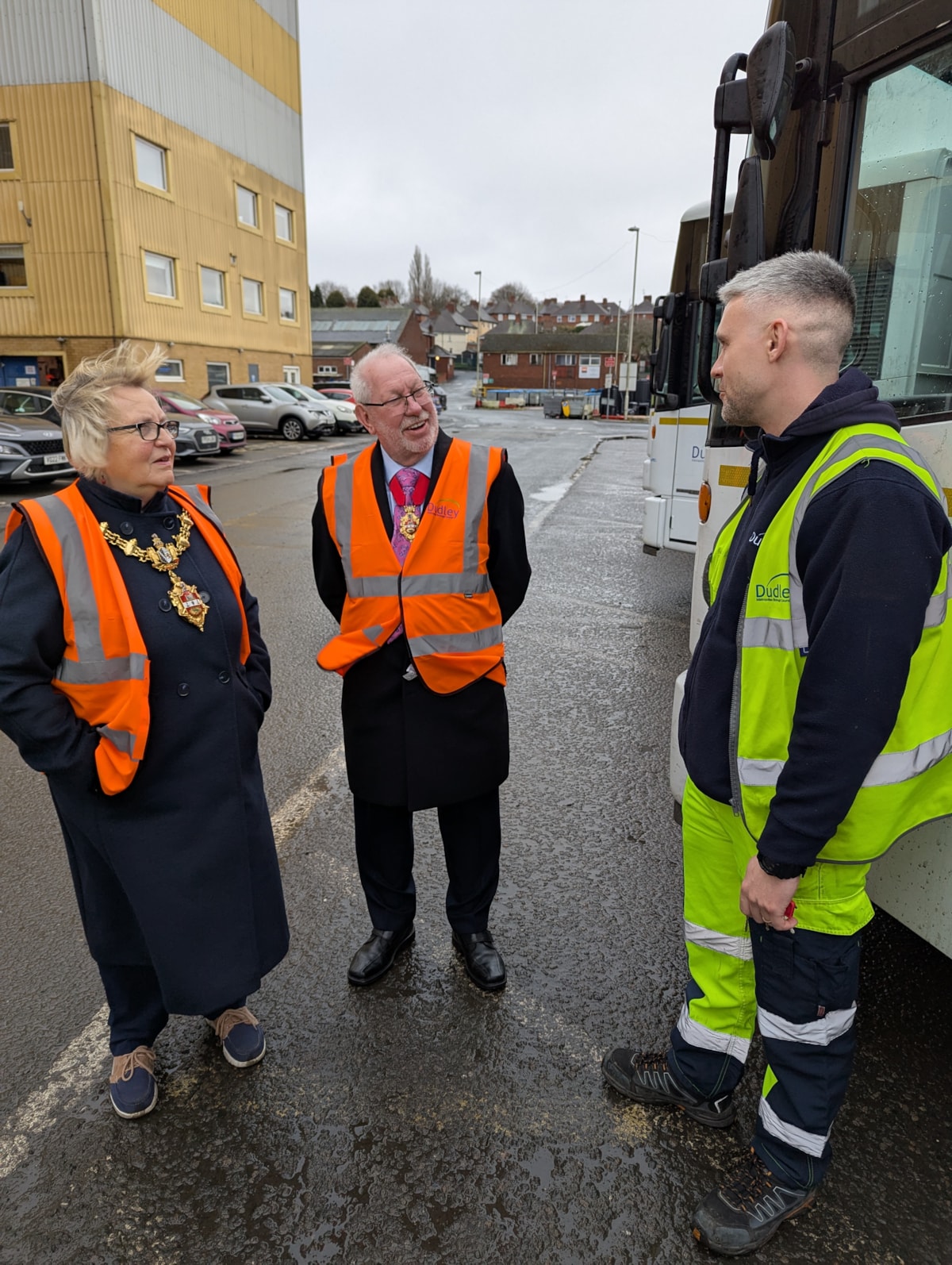 Mayor Lister Road Visit 4