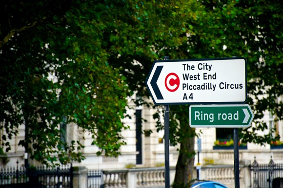 TfL Image - Congestion Charge sign 02