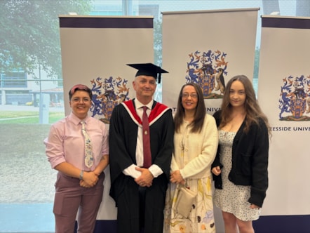 Trevor Merry and family graduations 2025