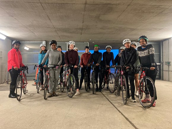 TfL Image - Women of Colour Cycling Group